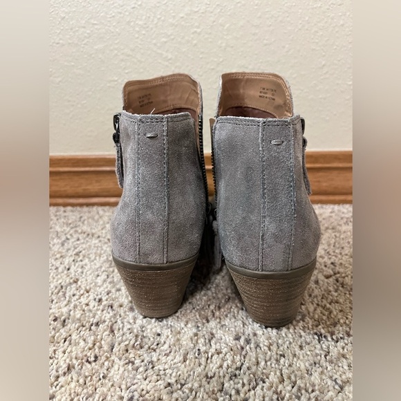 FRYE Judith bootie Double zip Suede Sz 7.5 - Picture 3 of 9